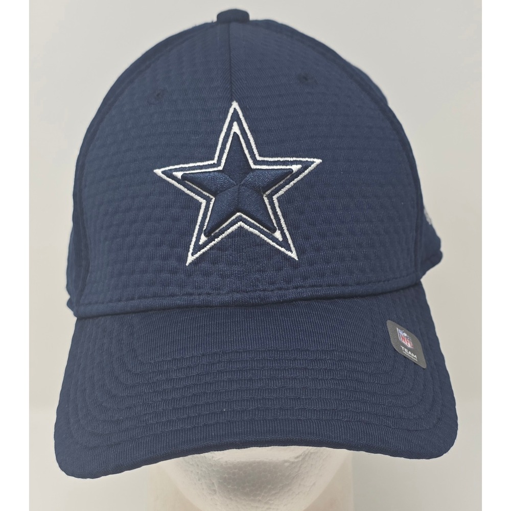New Era Dallas Cowboys Hat L/XL Navy 39THIRTY Stretch Fit Cap Star Logo NWT